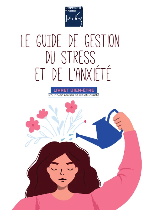 Couverture du guide de gestion du stress et de l'anxiété, livret bien-être